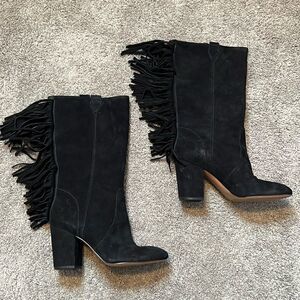 Nine West Fringe Boots